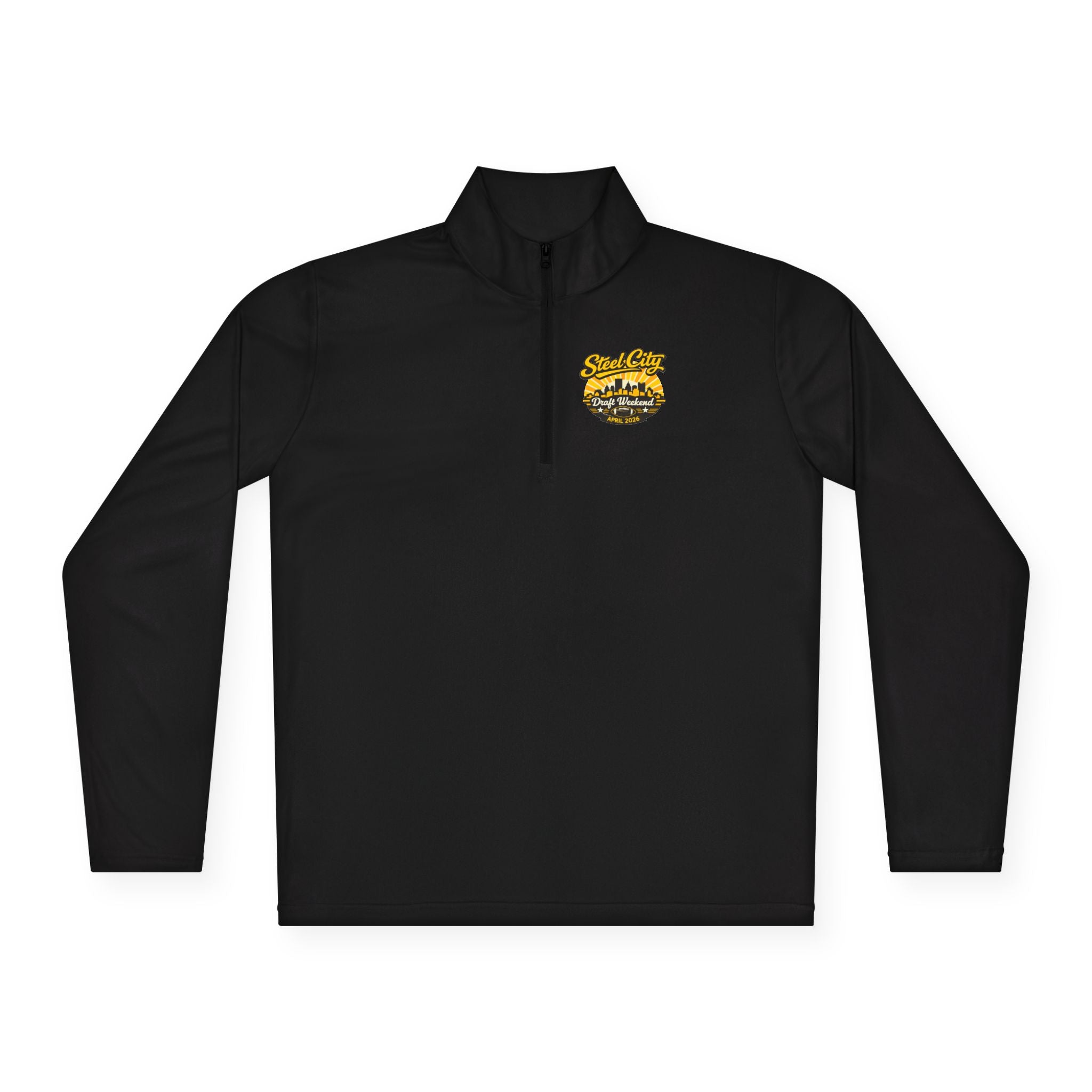 Retro Steel City NFL Draft Quarter-Zip