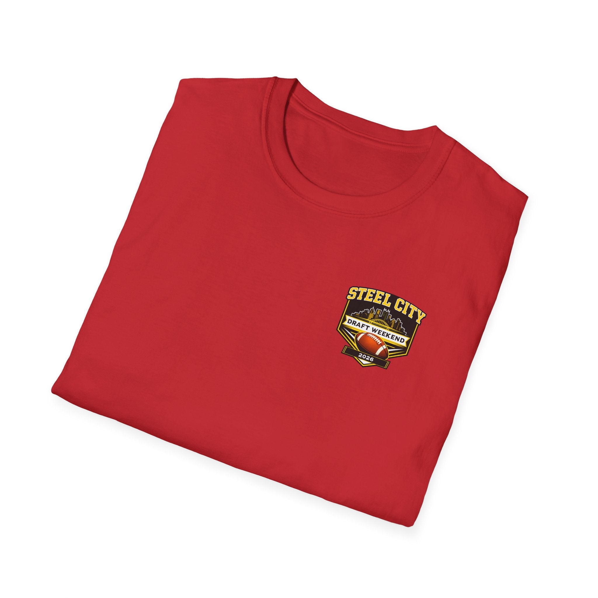 Retro Neon Pittsburgh 2026 NFL Draft Shirt