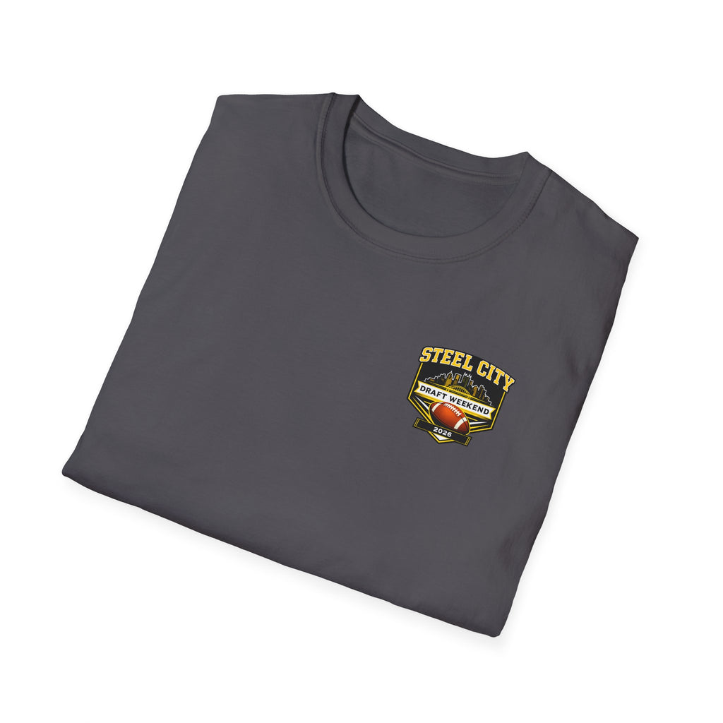 Retro Neon Pittsburgh 2026 NFL Draft Shirt
