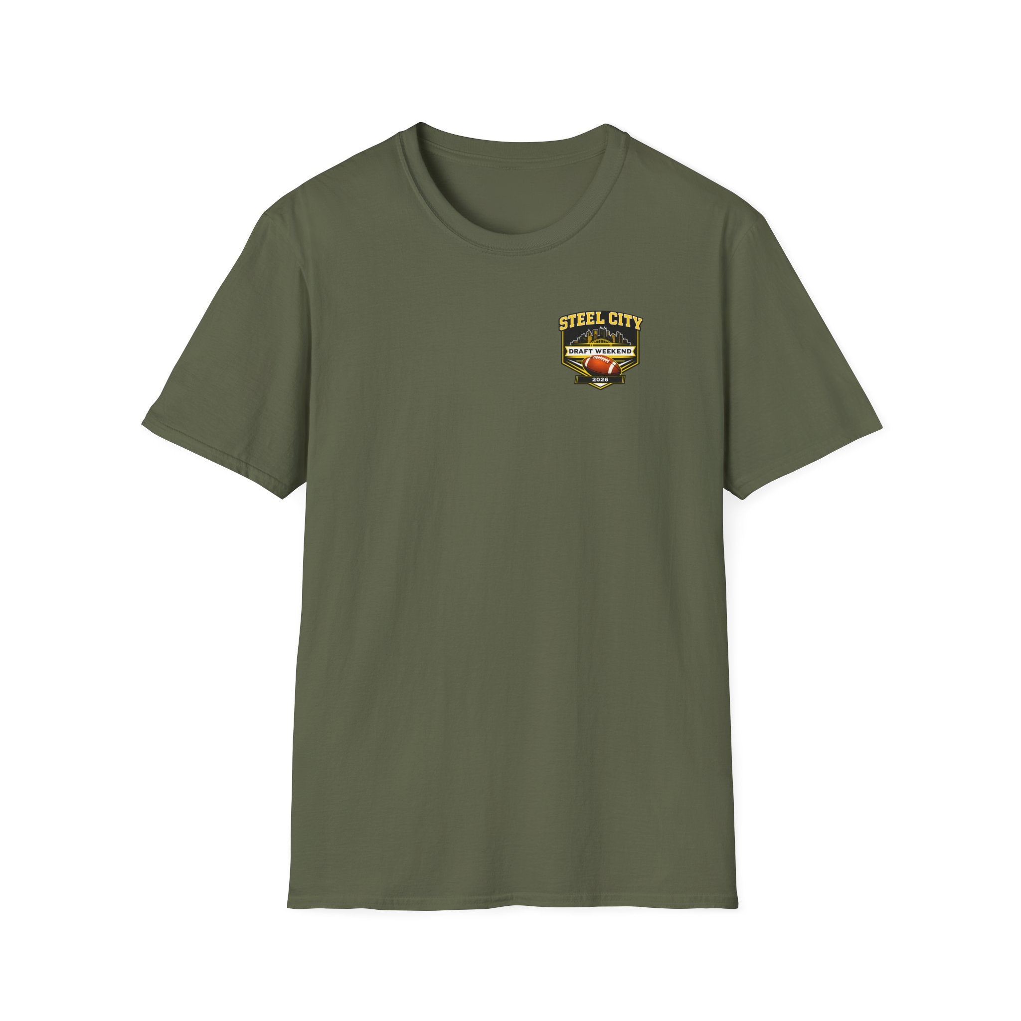 Retro Neon Pittsburgh 2026 NFL Draft Shirt