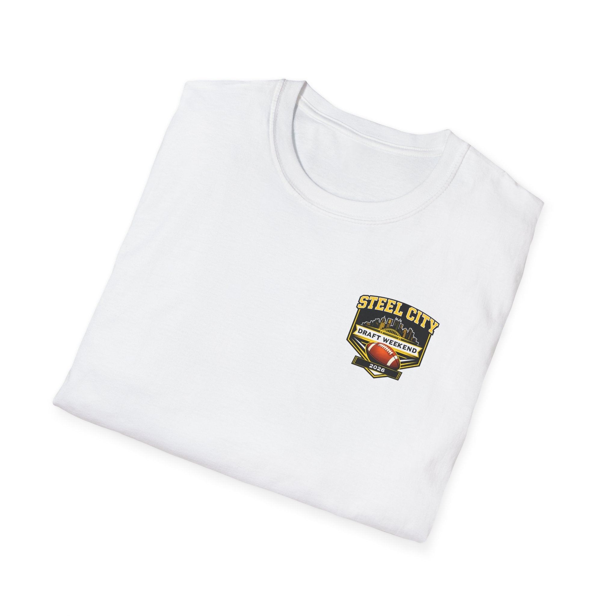 Retro Neon Pittsburgh 2026 NFL Draft Shirt