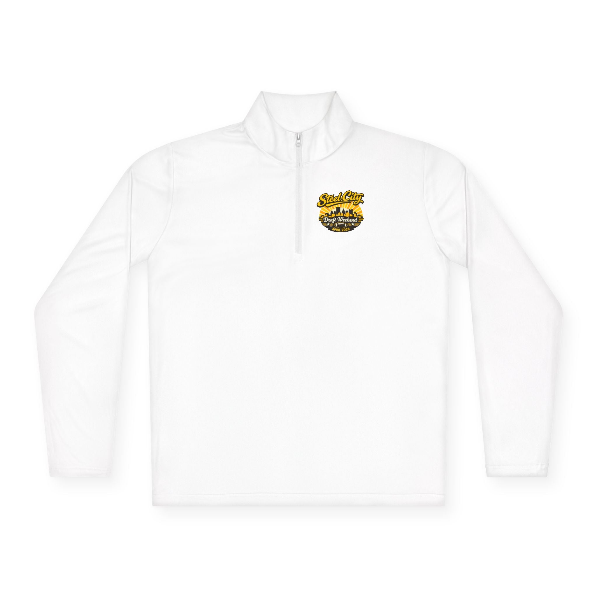 Retro Steel City NFL Draft Quarter-Zip