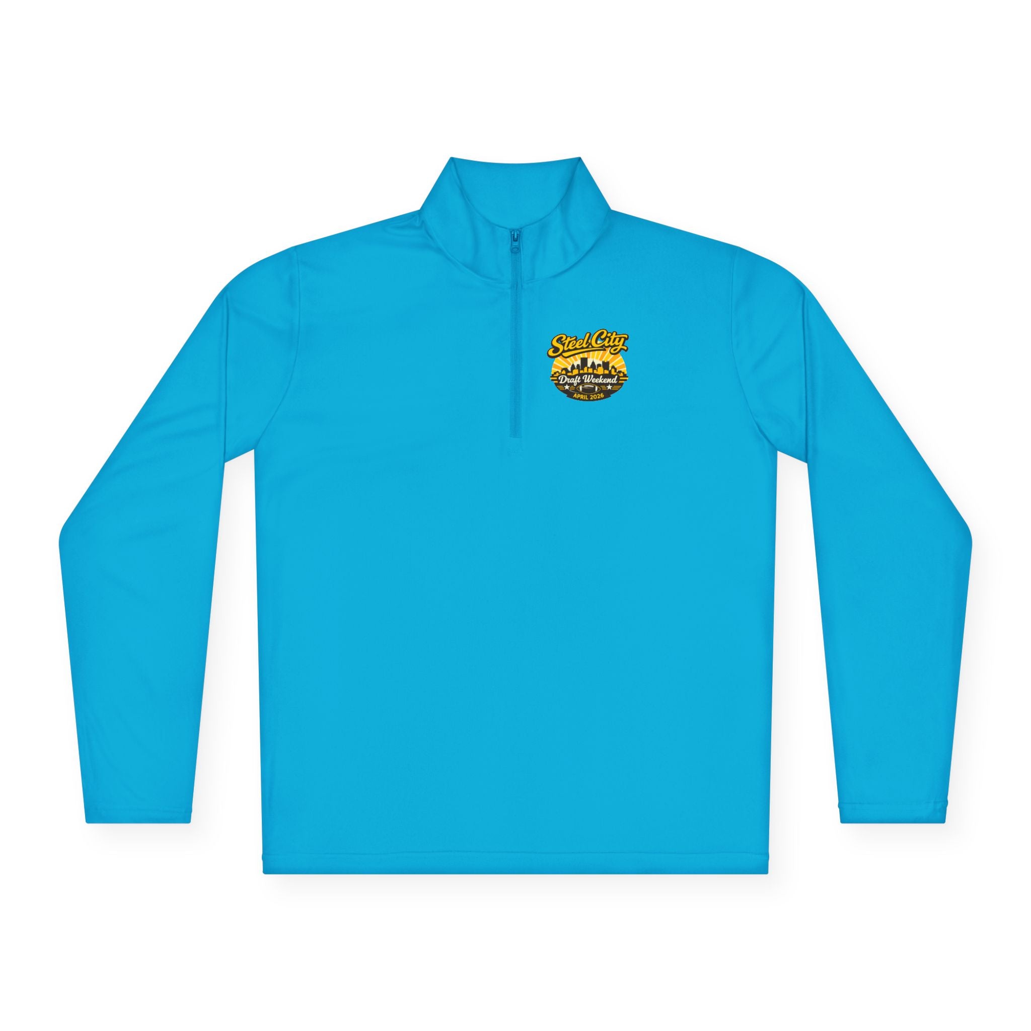 Retro Steel City NFL Draft Quarter-Zip