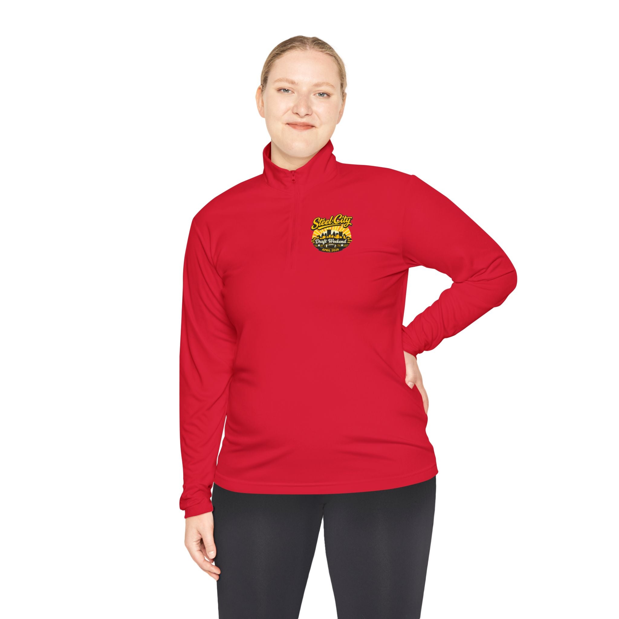 Retro Steel City NFL Draft Quarter-Zip