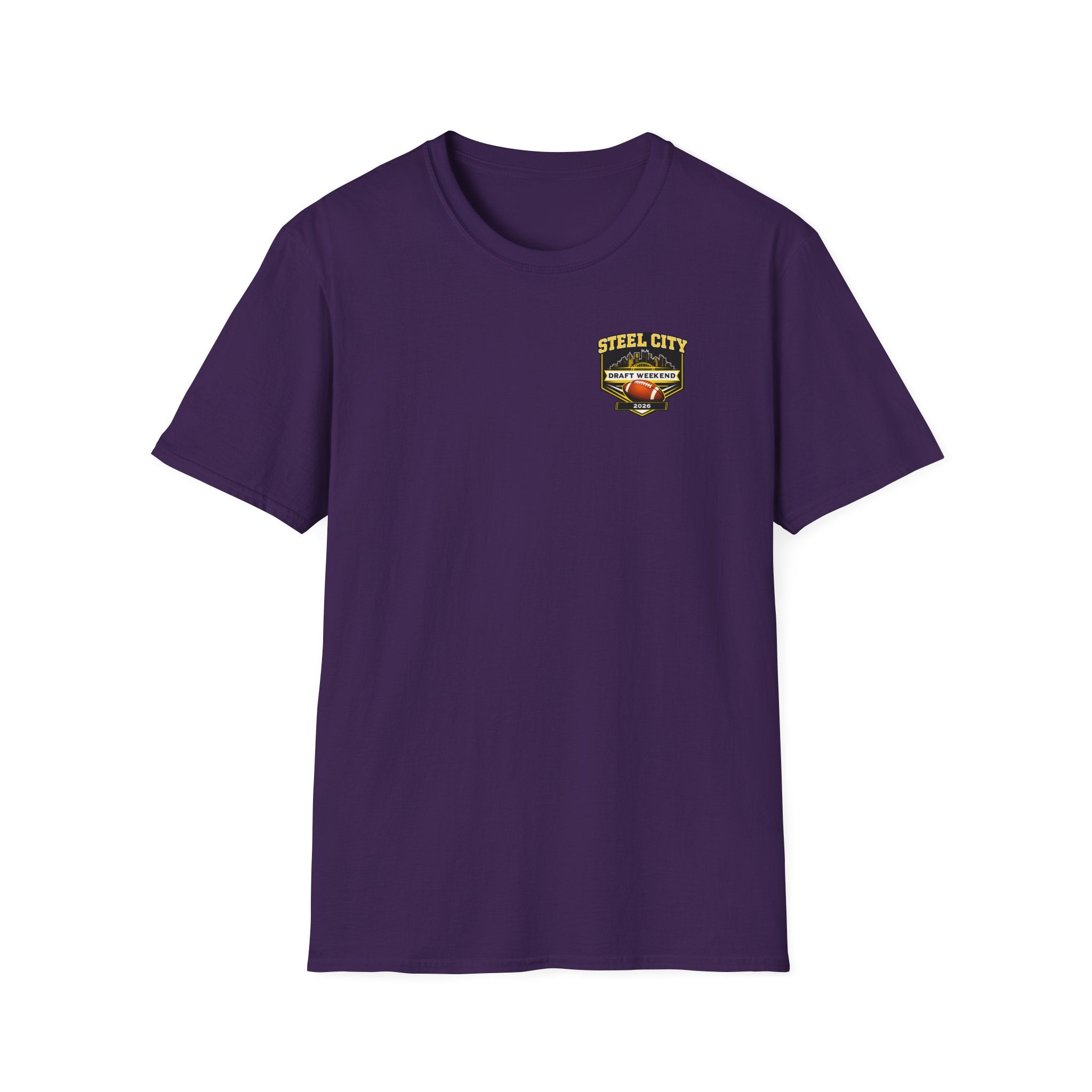 Retro Neon Pittsburgh 2026 NFL Draft Shirt
