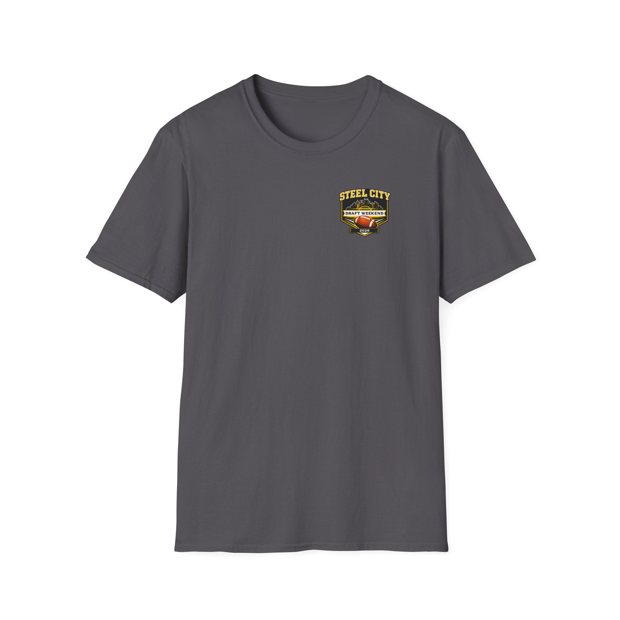 Retro Neon Pittsburgh 2026 NFL Draft Shirt