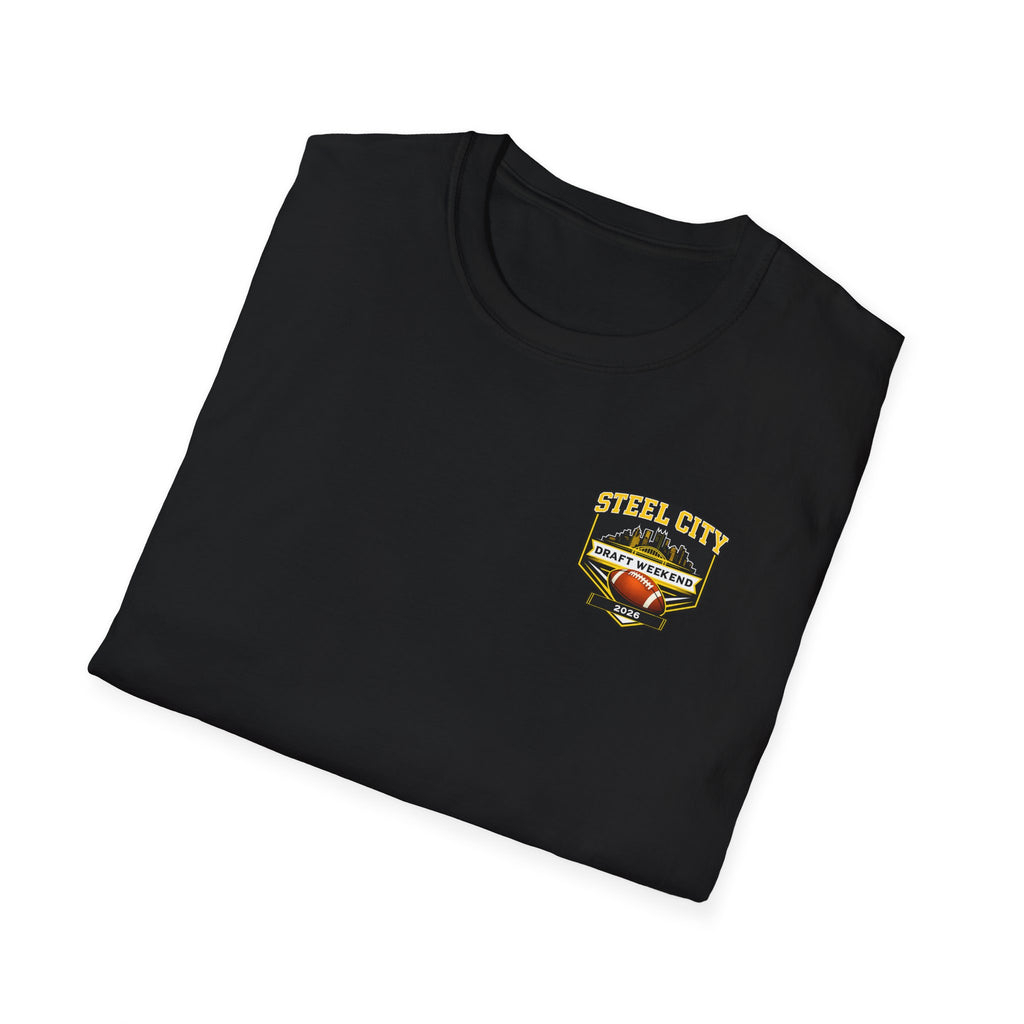Retro Neon Pittsburgh 2026 NFL Draft Shirt