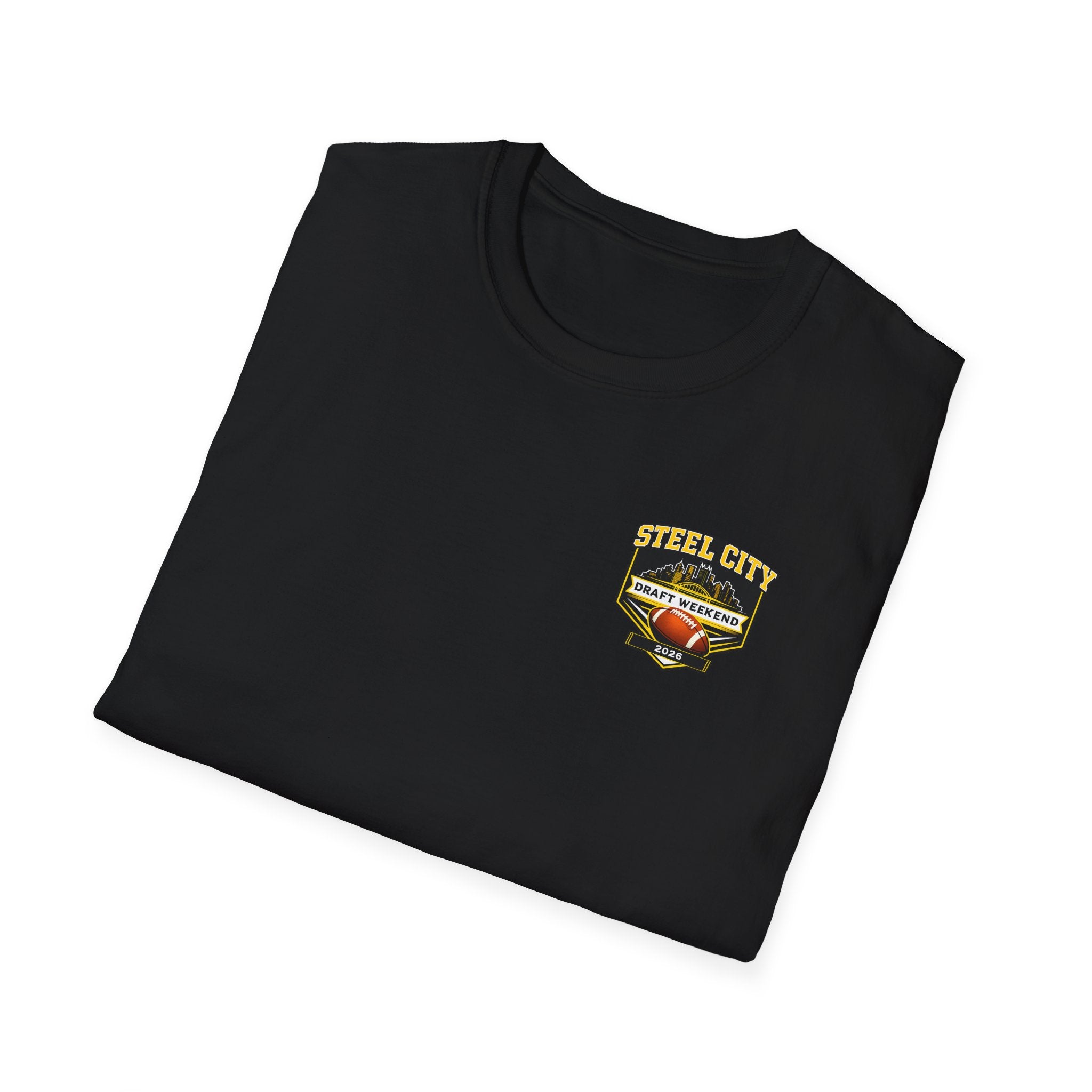 Retro Neon Pittsburgh 2026 NFL Draft Shirt