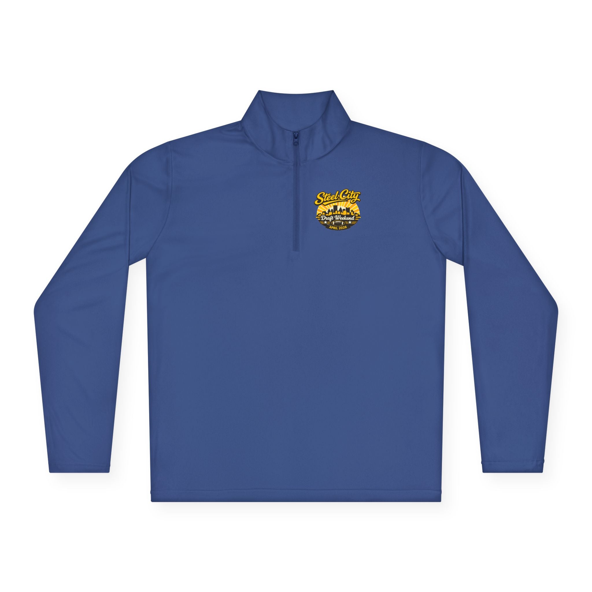 Retro Steel City NFL Draft Quarter-Zip