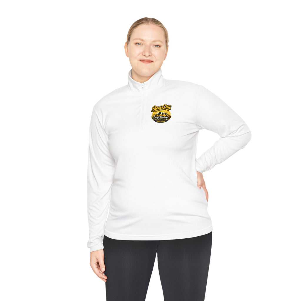 Retro Steel City NFL Draft Quarter-Zip