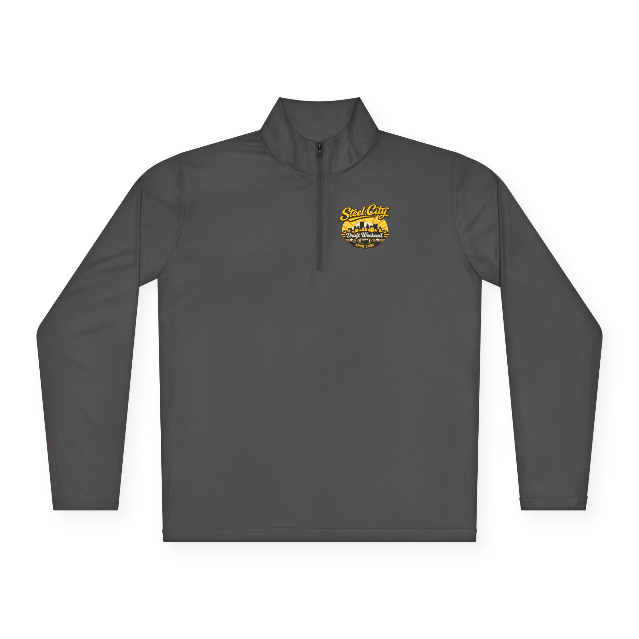 Retro Steel City NFL Draft Quarter-Zip