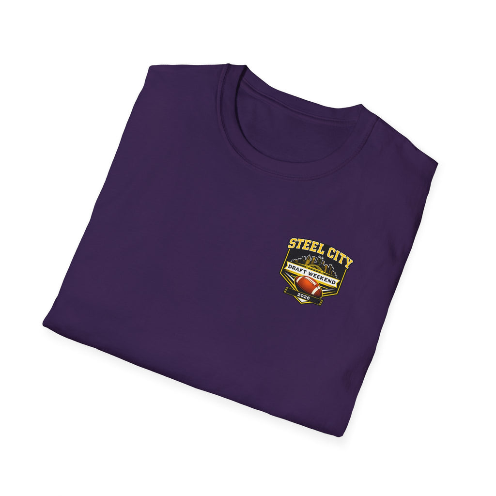Retro Neon Pittsburgh 2026 NFL Draft Shirt
