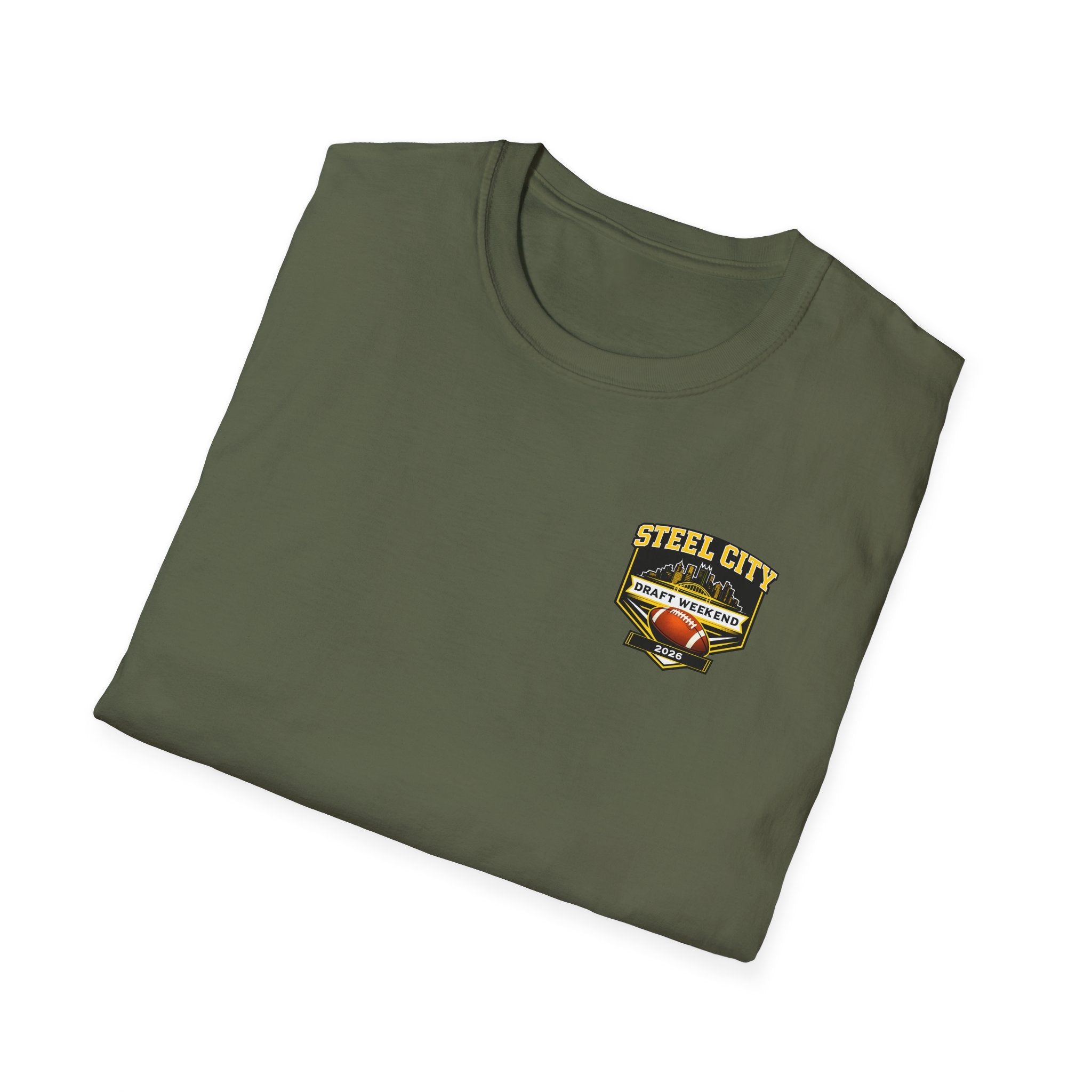 Retro Neon Pittsburgh 2026 NFL Draft Shirt