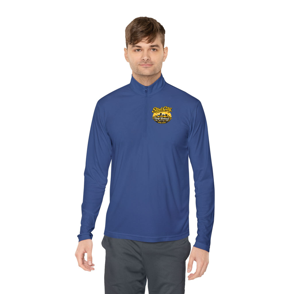 Retro Steel City NFL Draft Quarter-Zip
