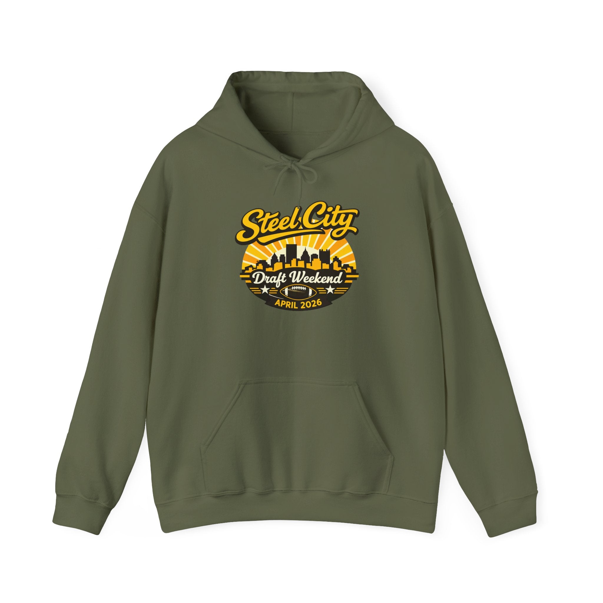 Retro Steel City 2026 NFL Draft Hoodie