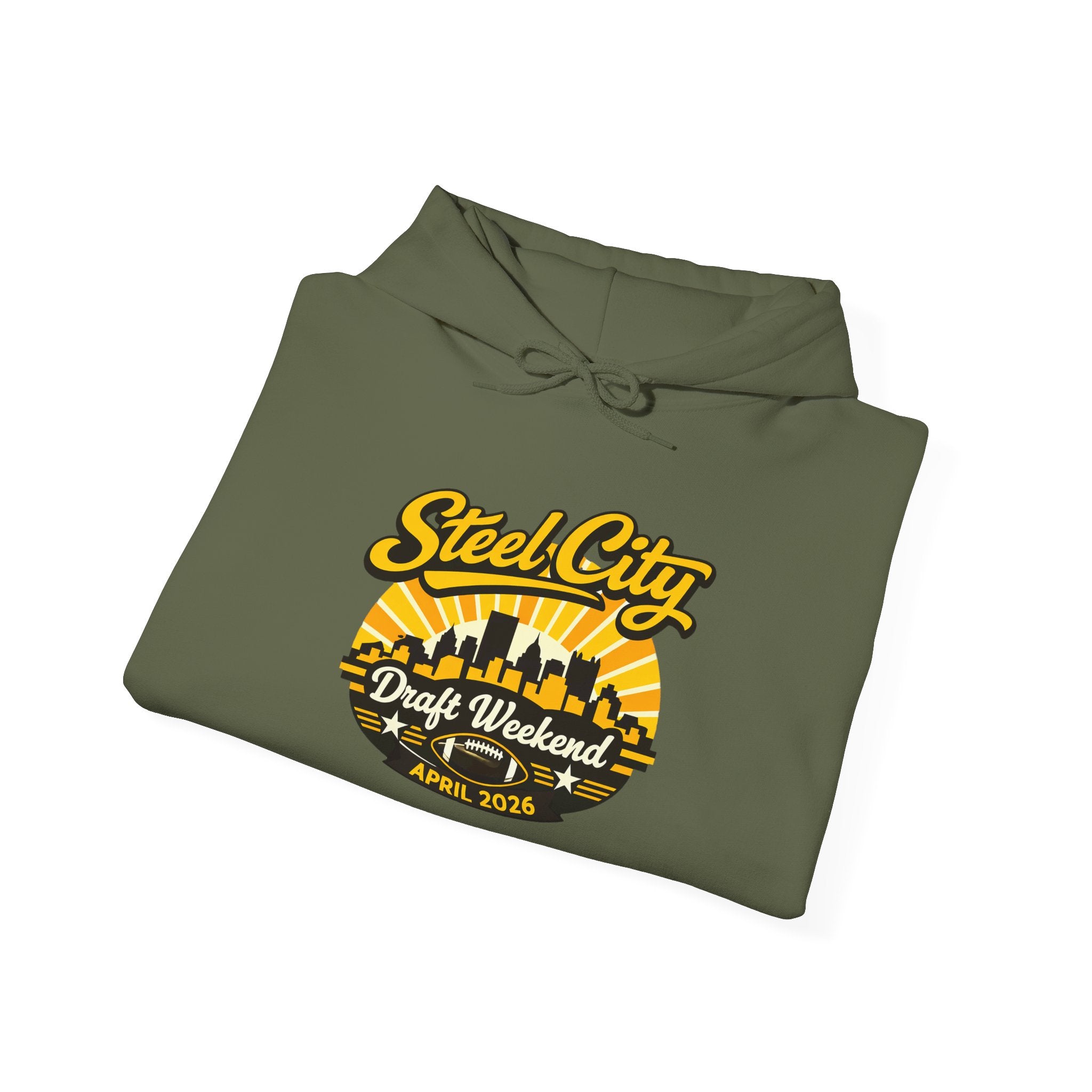 Retro Steel City 2026 NFL Draft Hoodie