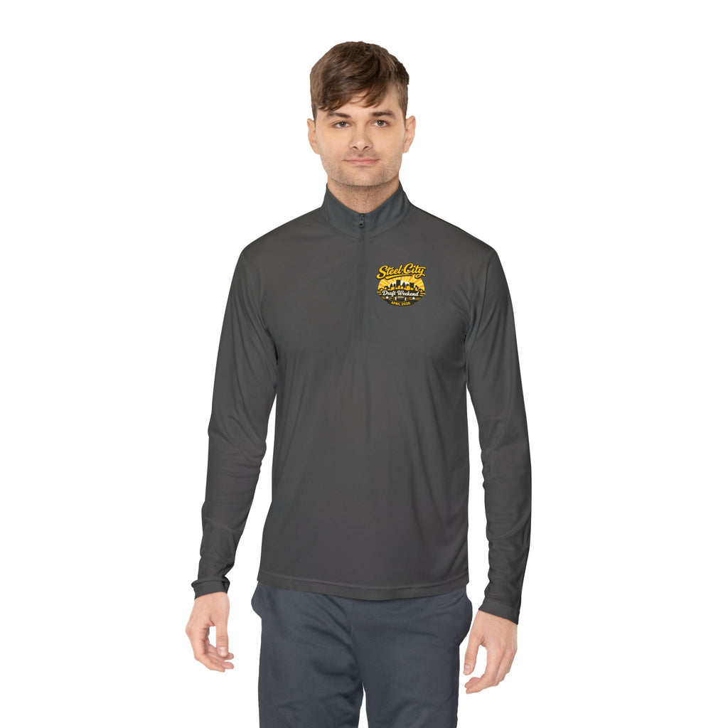 Retro Steel City NFL Draft Quarter-Zip