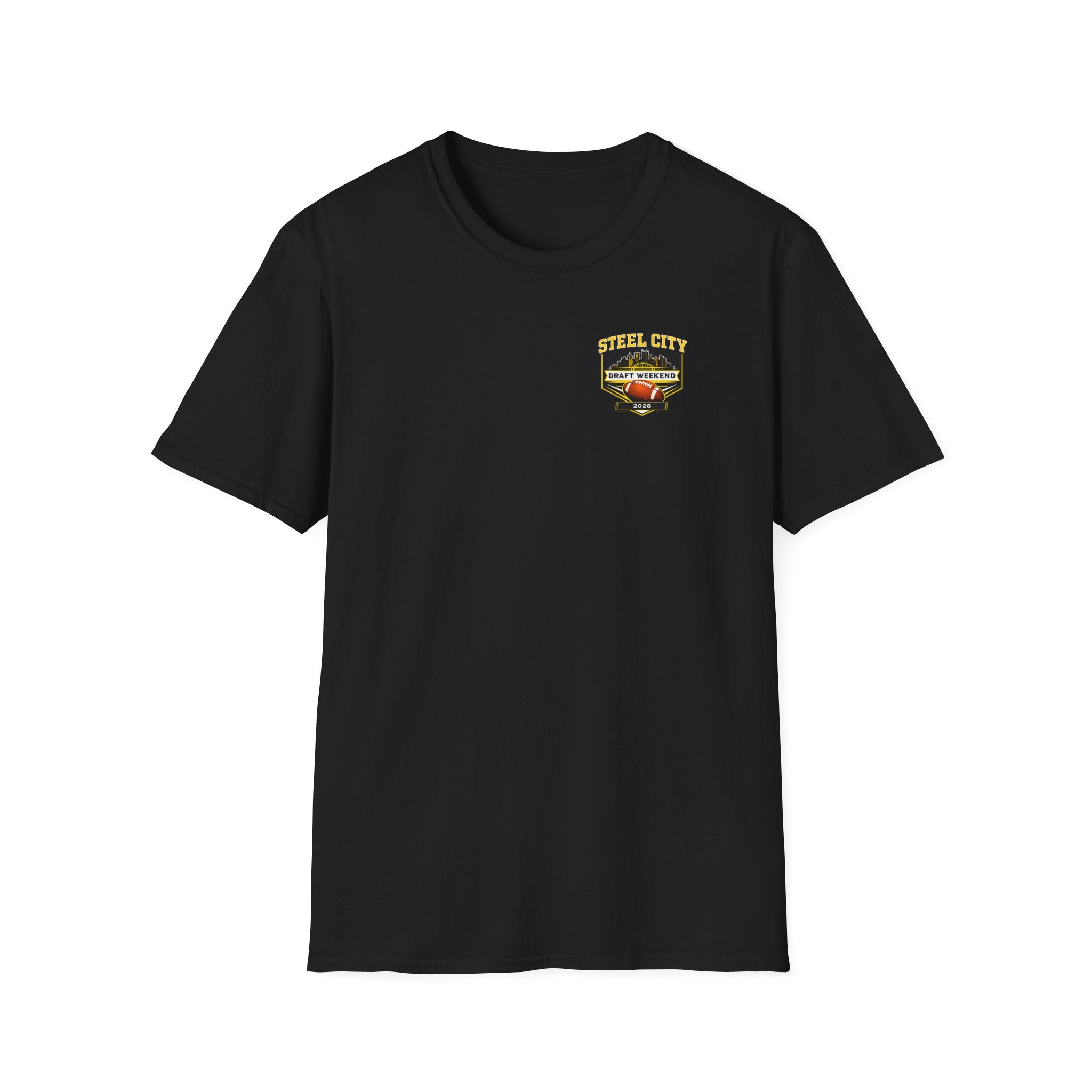 Retro Neon Pittsburgh 2026 NFL Draft Shirt