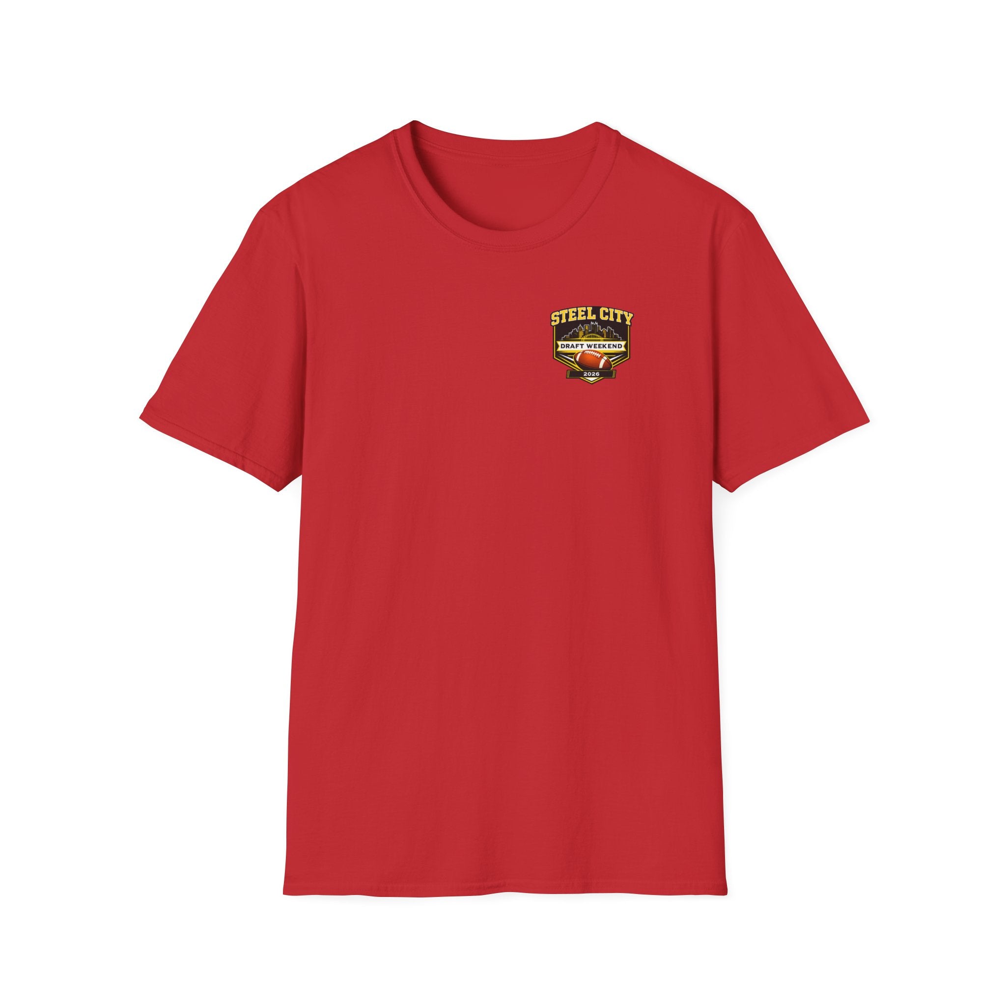 Retro Neon Pittsburgh 2026 NFL Draft Shirt